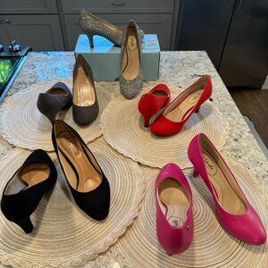 Shoe Collection!  5 Pair of Pumps!